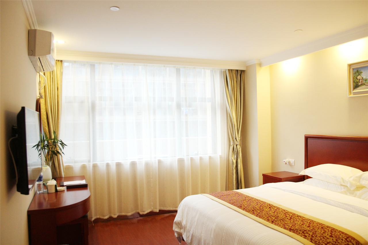 Greentree Inn Xi'An Railway Station Airport Bus Wulukou Subway Station Business Hotel Exterior foto